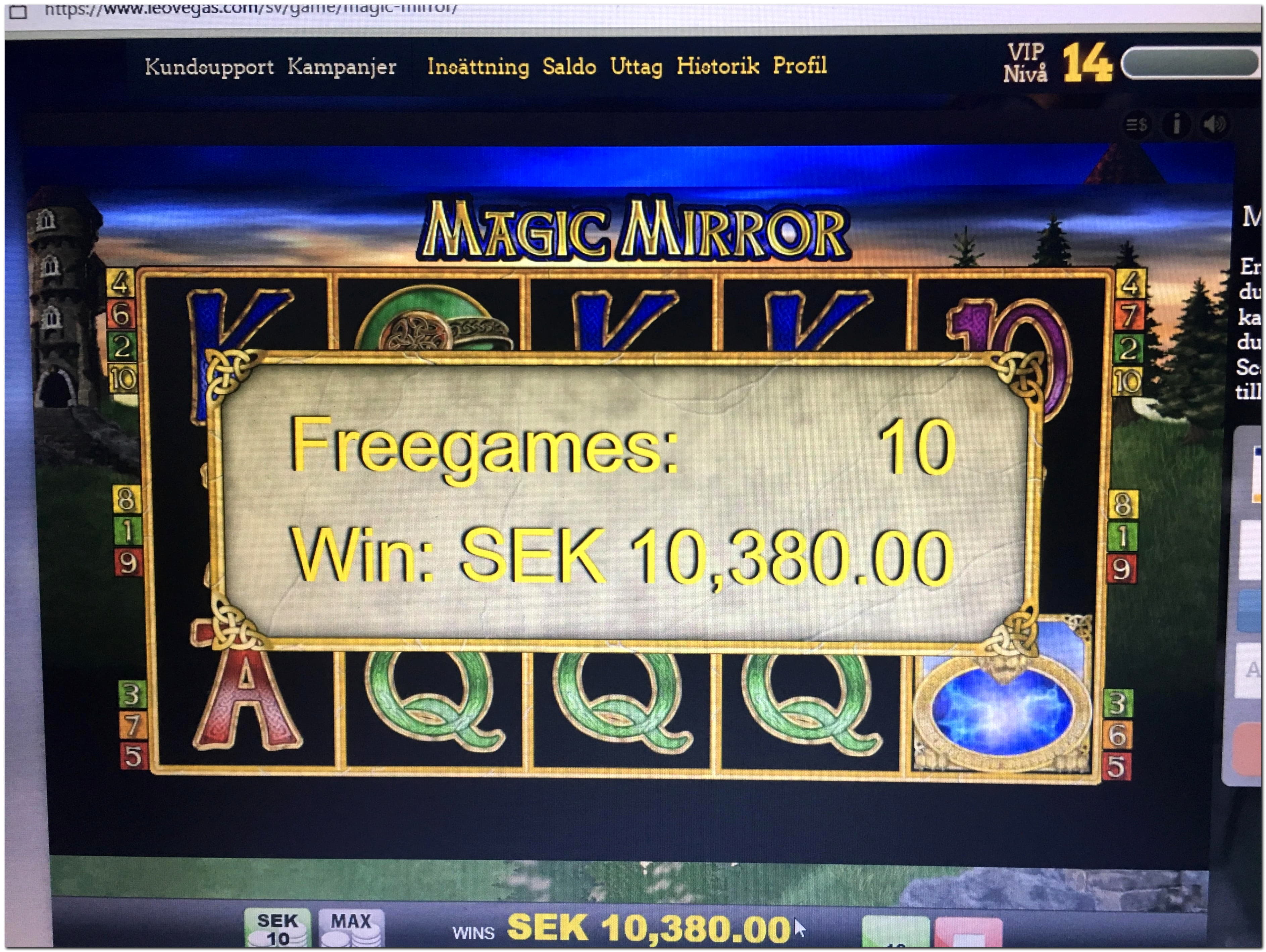 970% Match bonus at bWin Casino