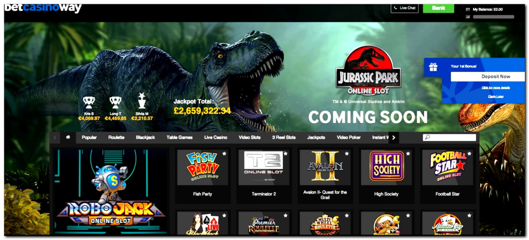 ﻿$75 Free Chip Casino at Jackpot City Casino