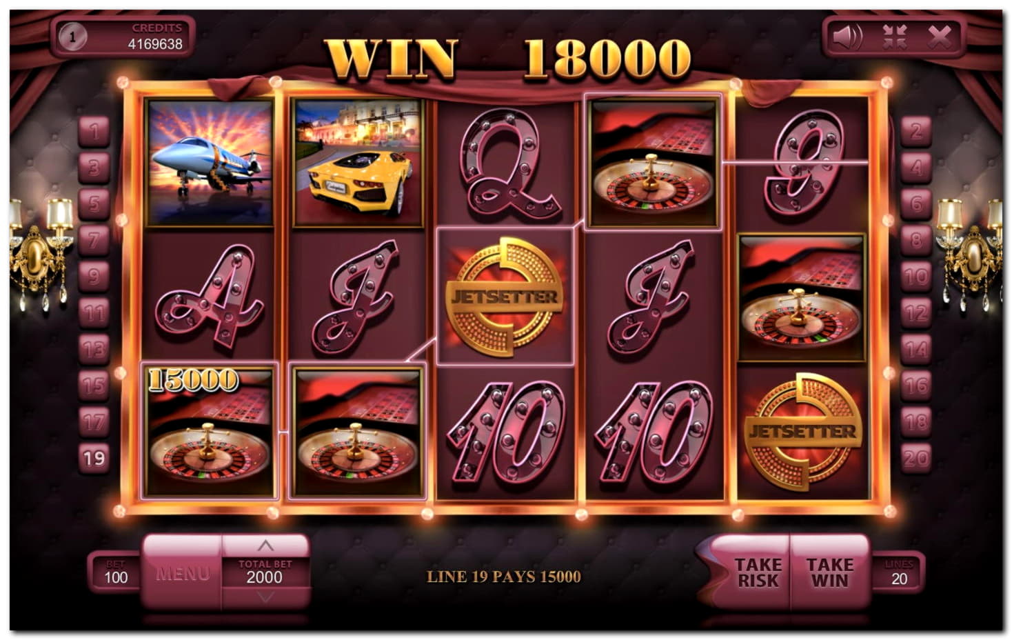 95 Free Spins at Casino Las Vegas