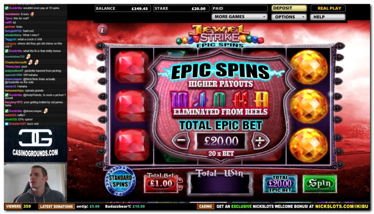 295 free spins no deposit at River Belle Casino