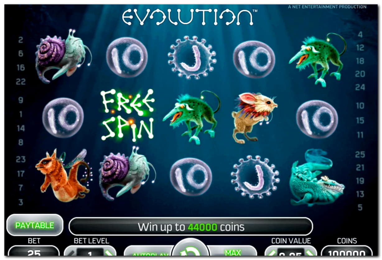 265 free spins at No Bonus Casino