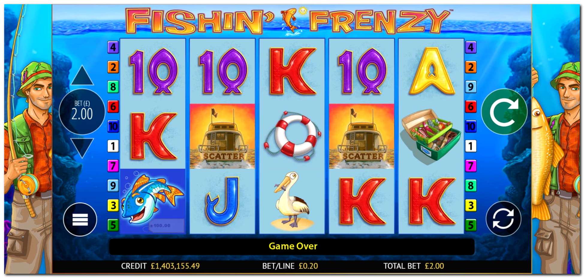 165 free casino spins at River Belle Casino