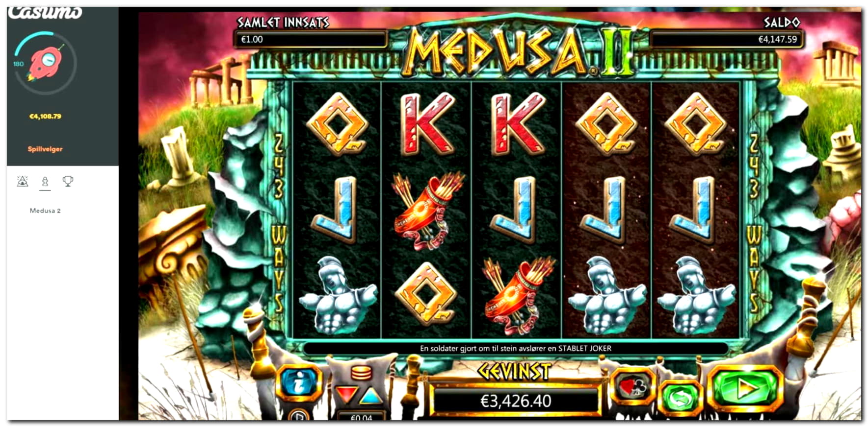 €425 Free chip casino at Casino com