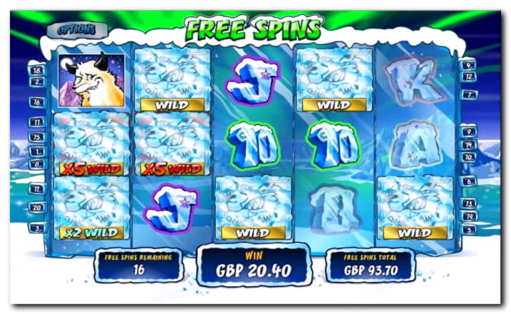 205 free spins at Casino Las Vegas