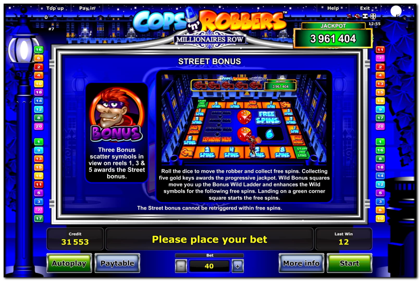 55% Deposit match bonus at Maldives Casino 