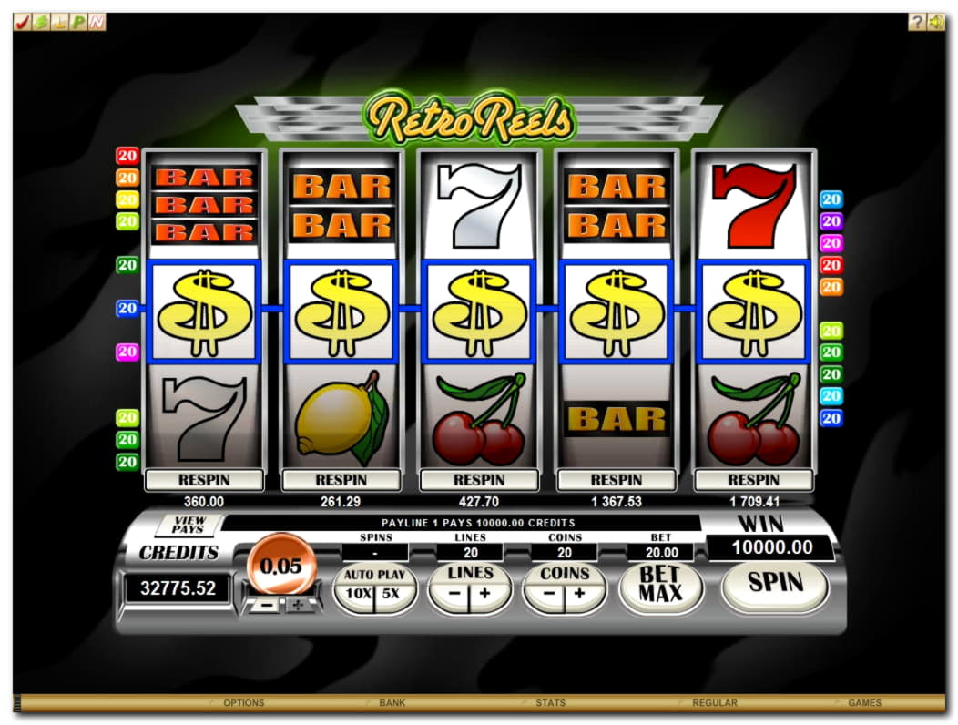 44 free spins at Ruby Fortune Casino