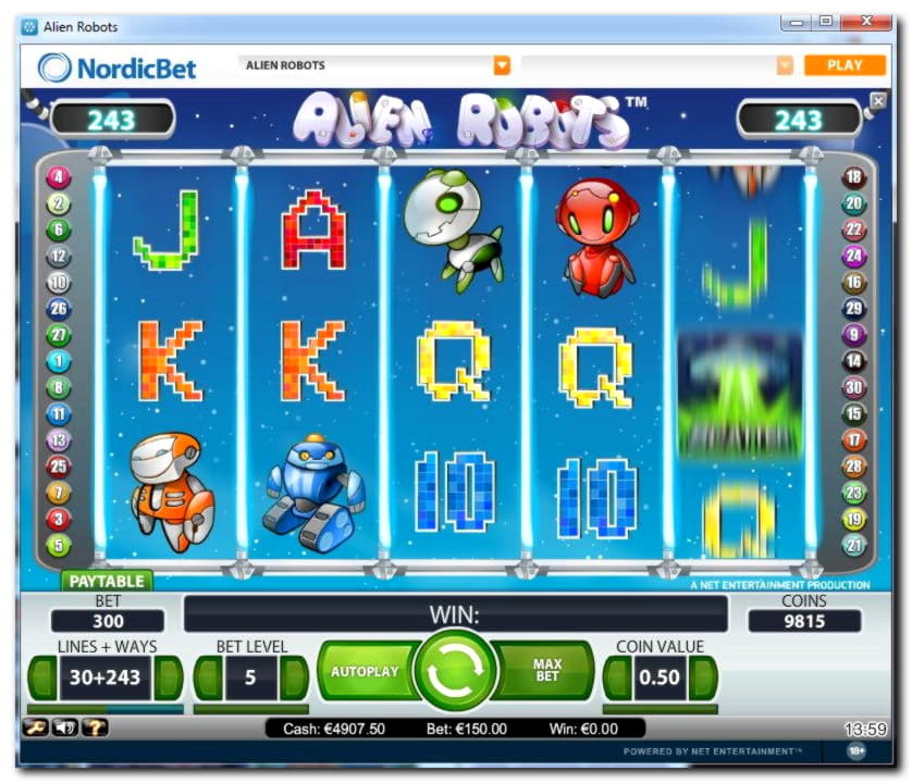 205 FREE Spins at Euro Palace Casino