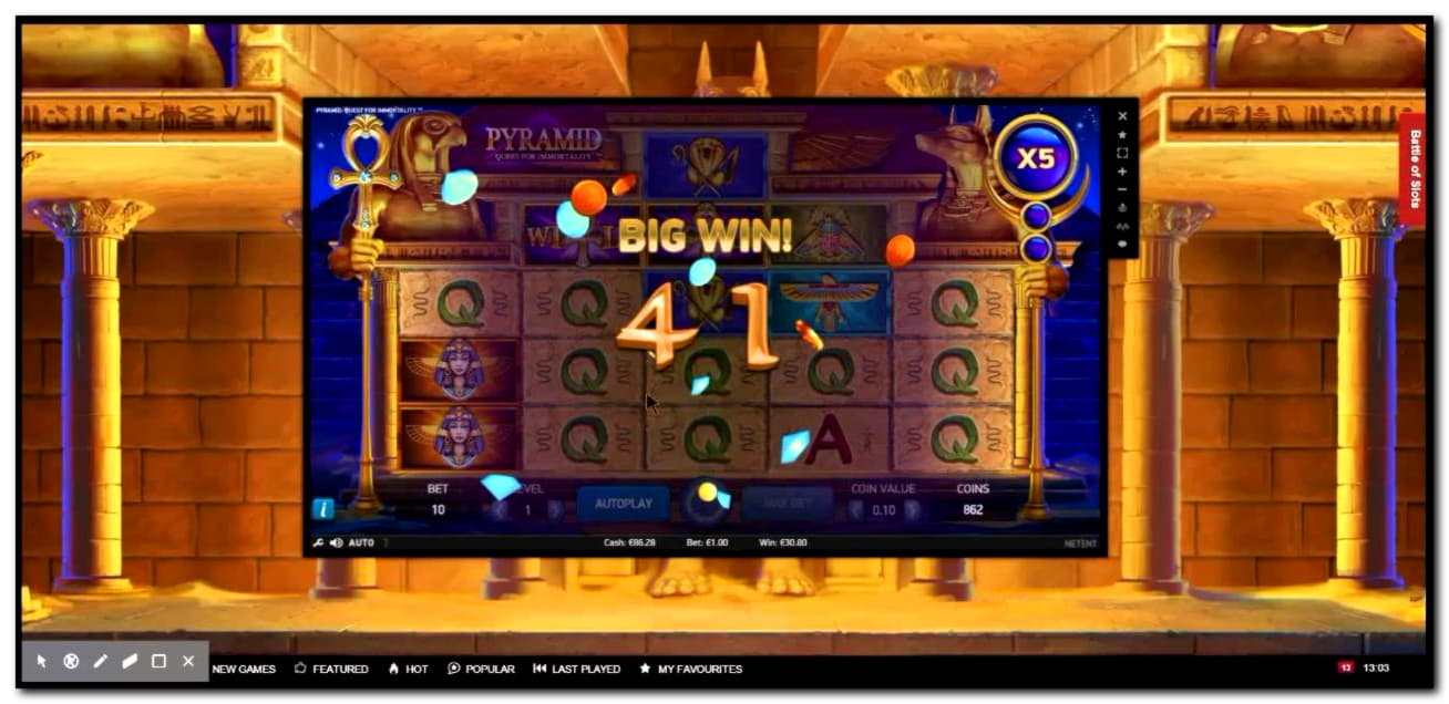 Eur 780 Free Casino Tournament at Top Casino