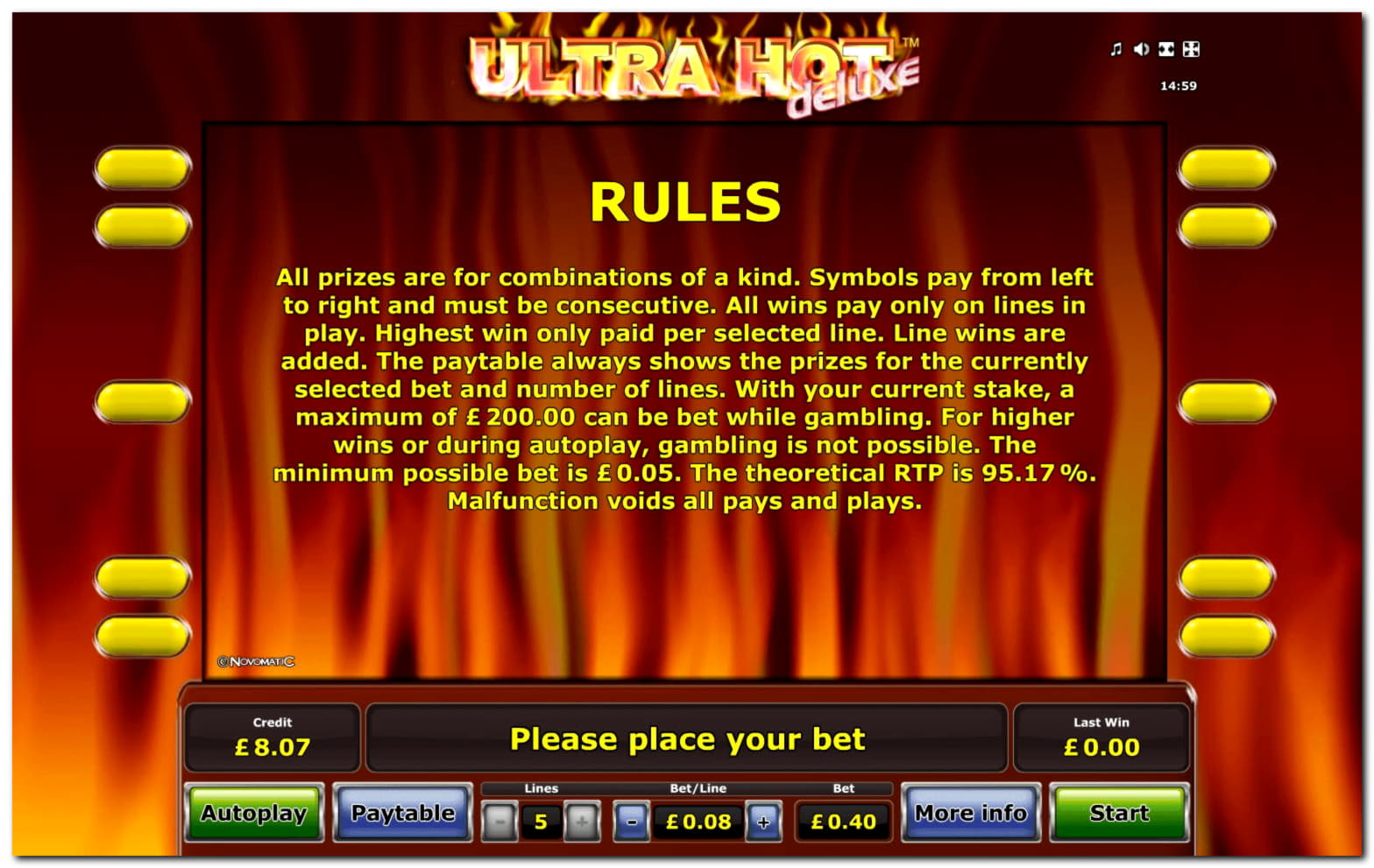 EUR 710 NO DEPOSIT CASINO BONUS at Yes Casino 