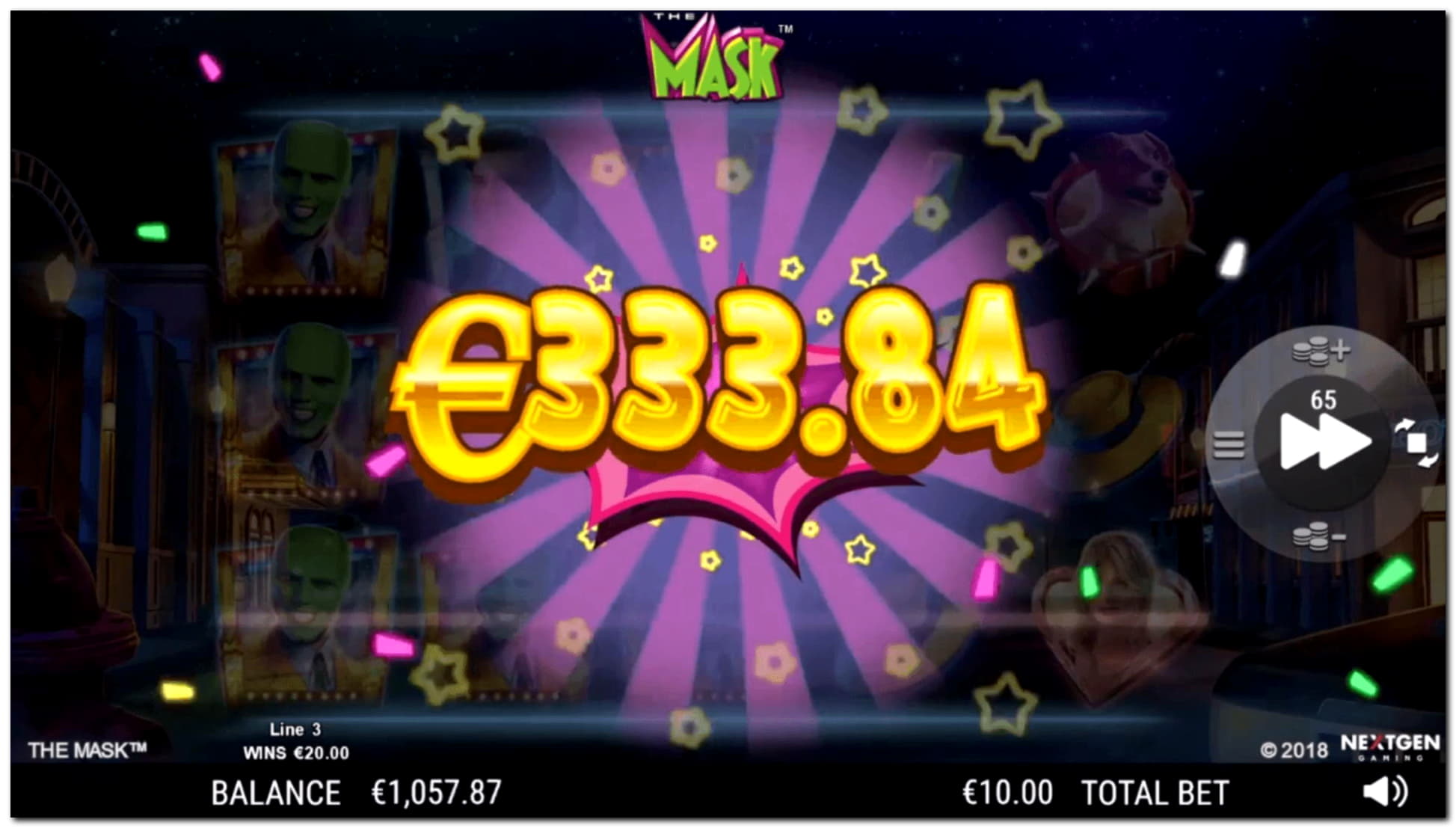 $405 free casino chip at Euro Palace Casino