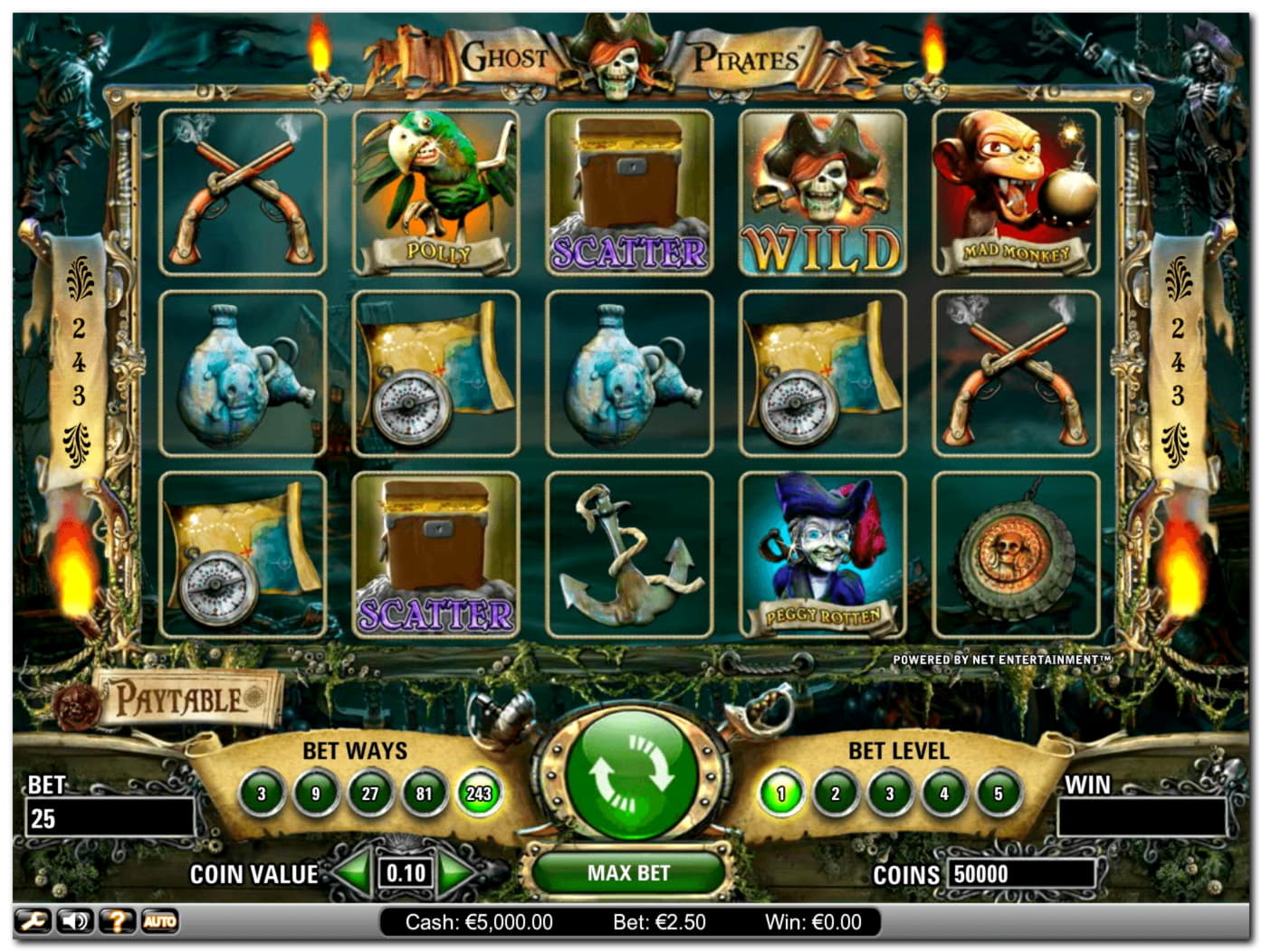 180 Free spins at Treasure Island Jackpots Casino (Australia Casino Mirror)