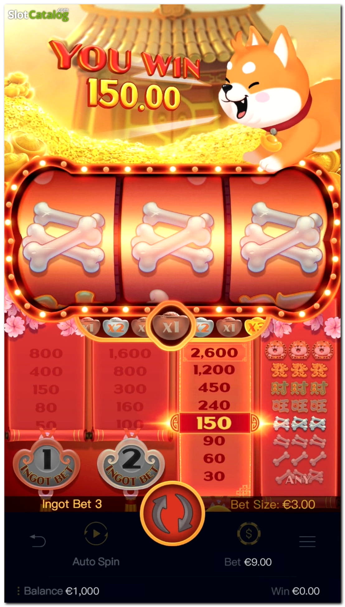 190 Free Spins no deposit casino at bWin Casino