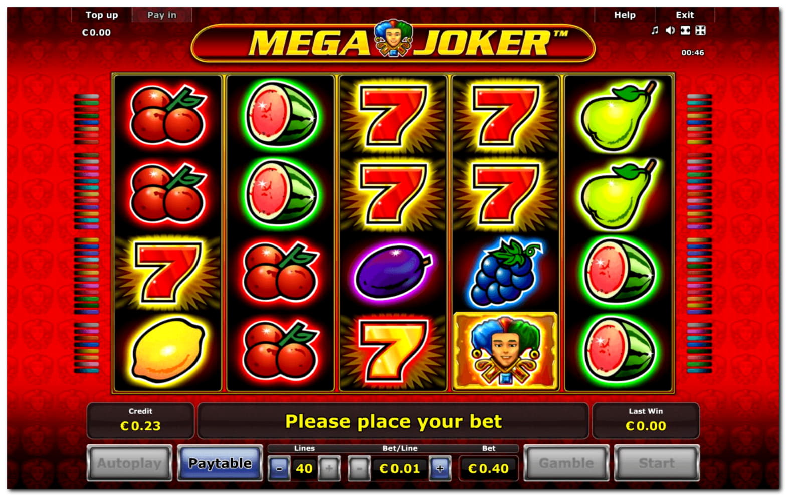 EUR 190 Casino Chip at Slots Million Casino