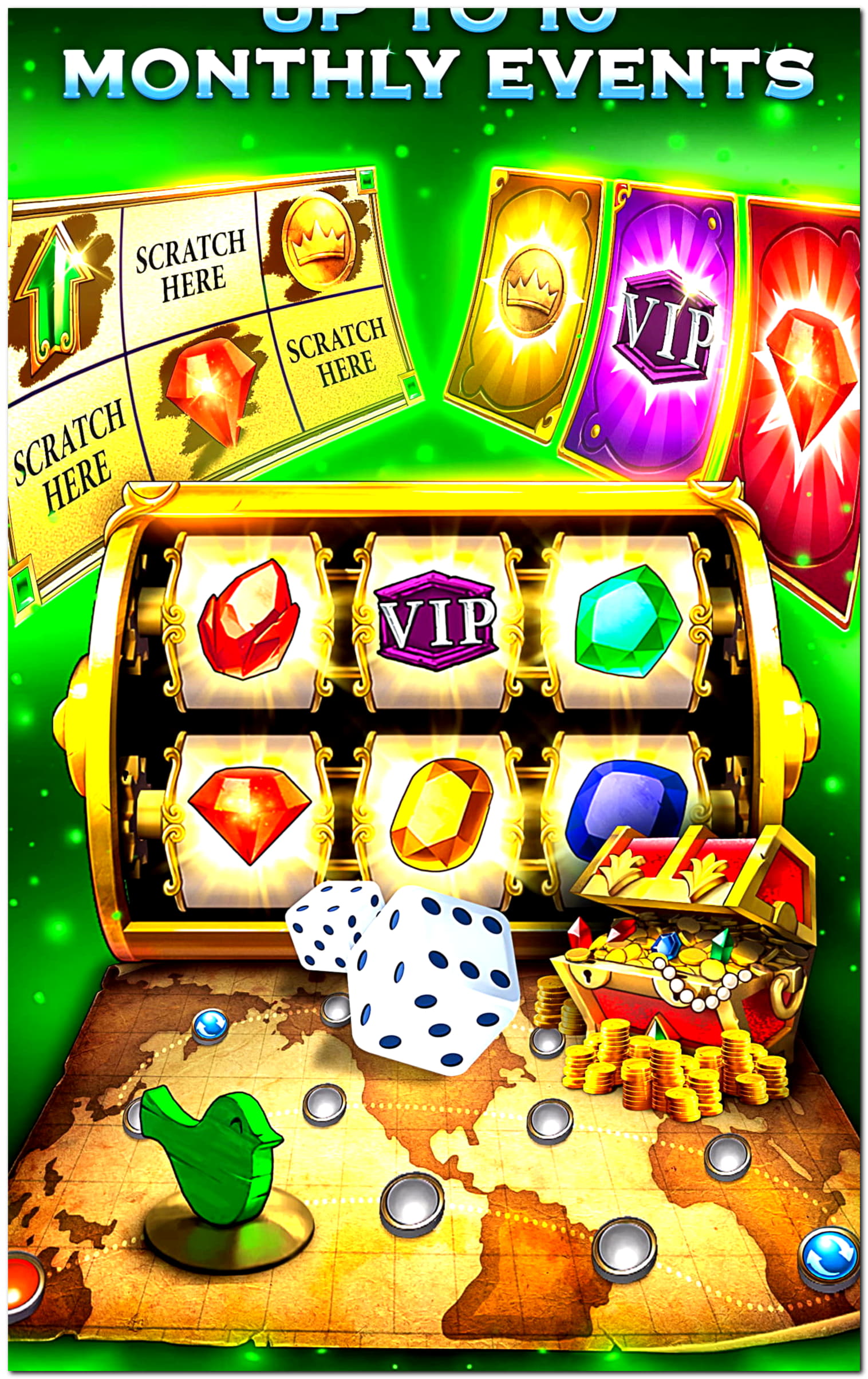 50 Free Spins no deposit at Intertops Casino