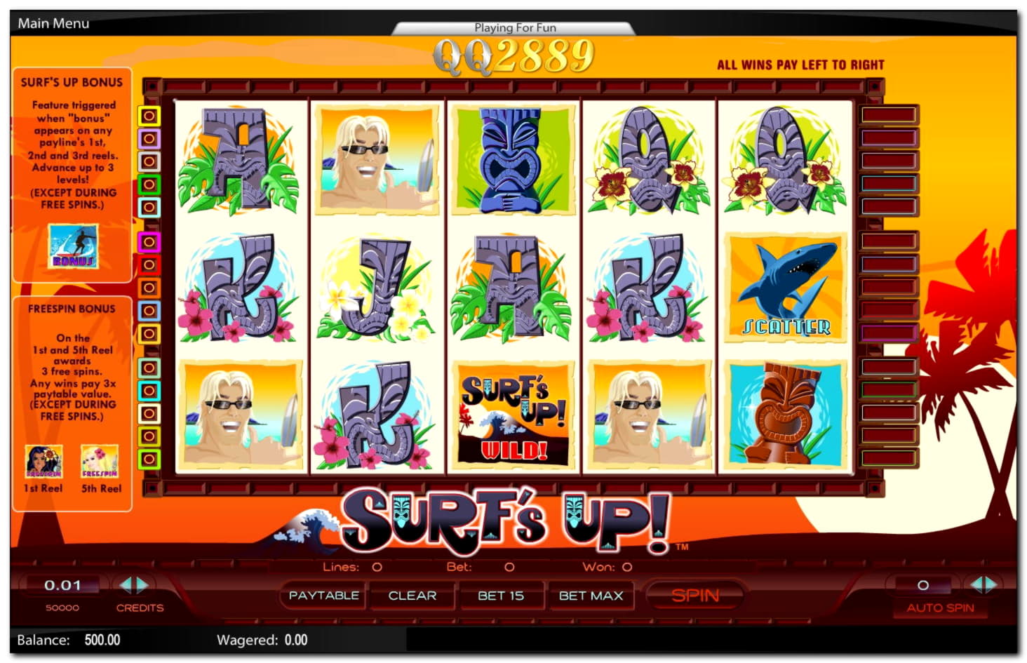 275 Free spins at No Bonus Casino