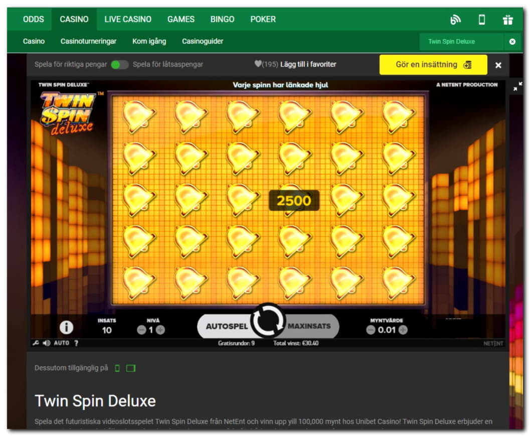 205% First deposit bonus at Golden Star Casino