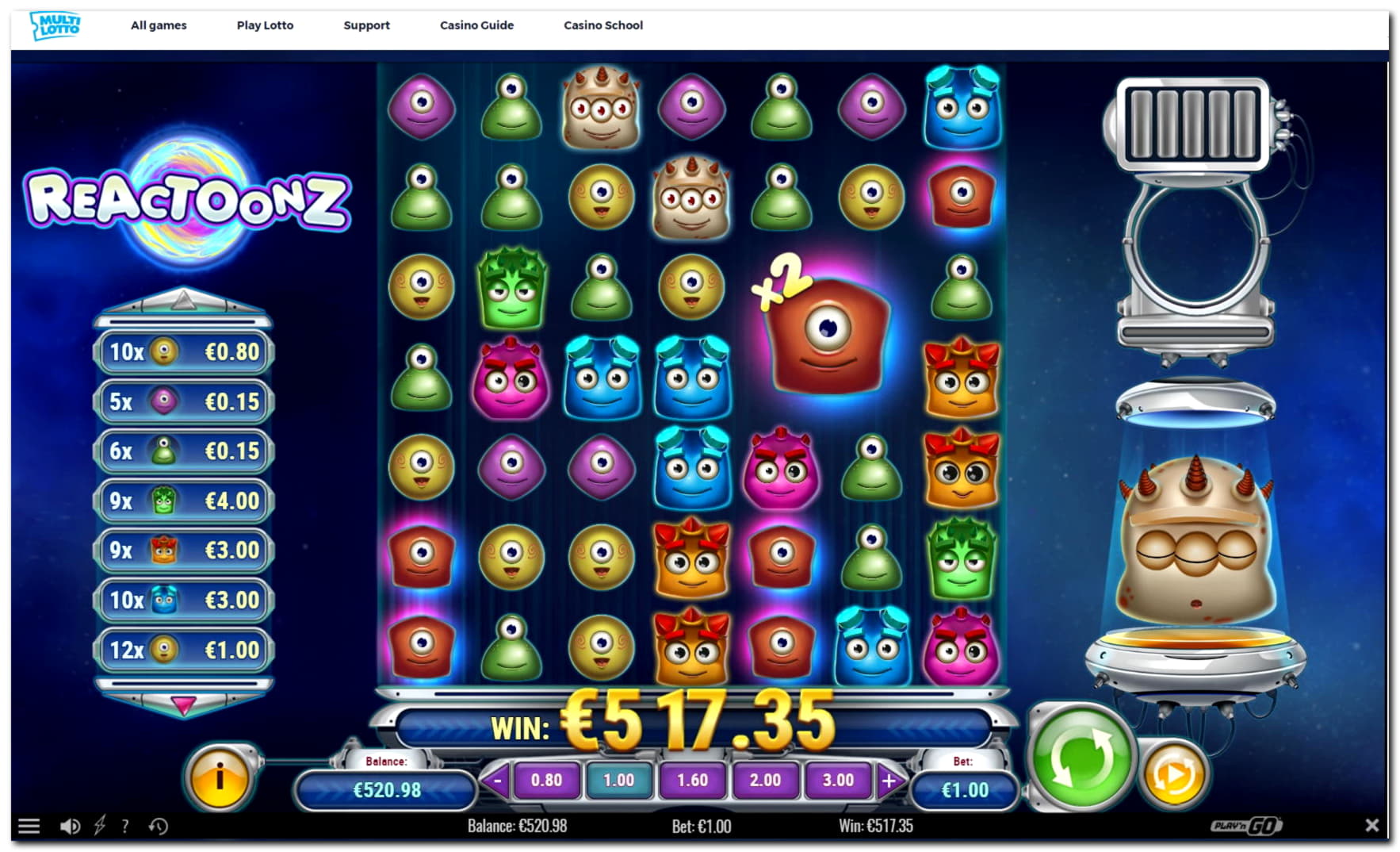 Eur 260 Free Chip at Cashmio Casino