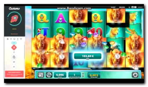 275% Casino match bonus at Jackpot City Casino