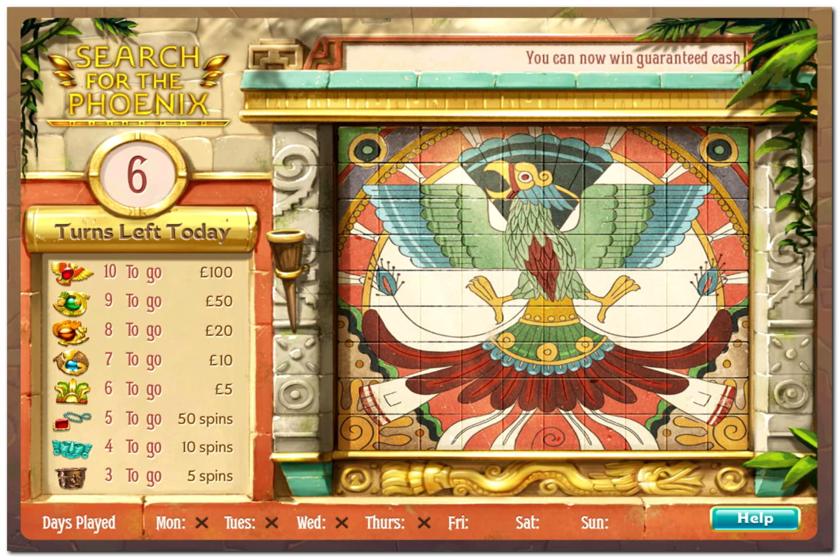 65 Free casino spins at Come On Casino