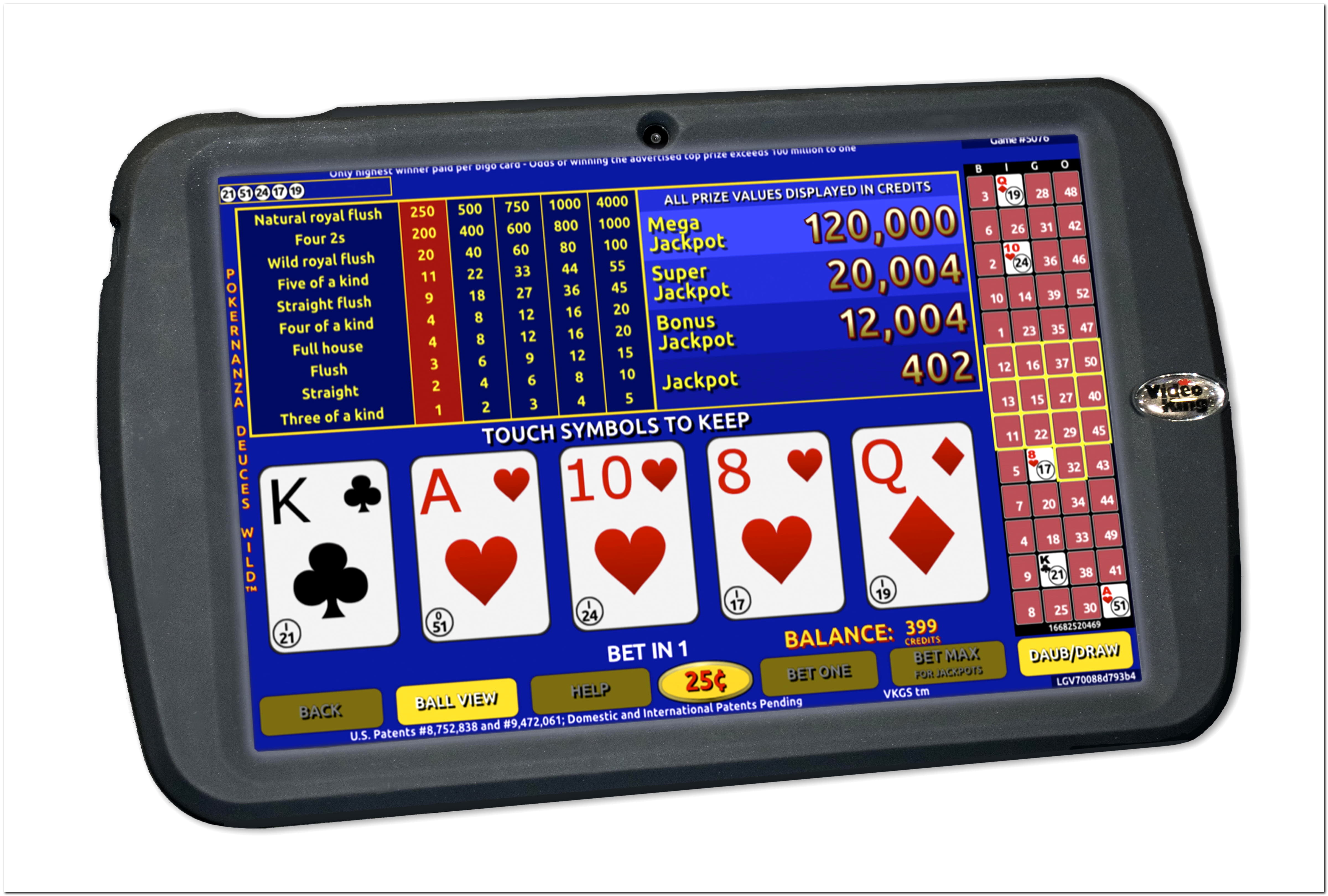 755% Signup casino bonus at Casino Las Vegas