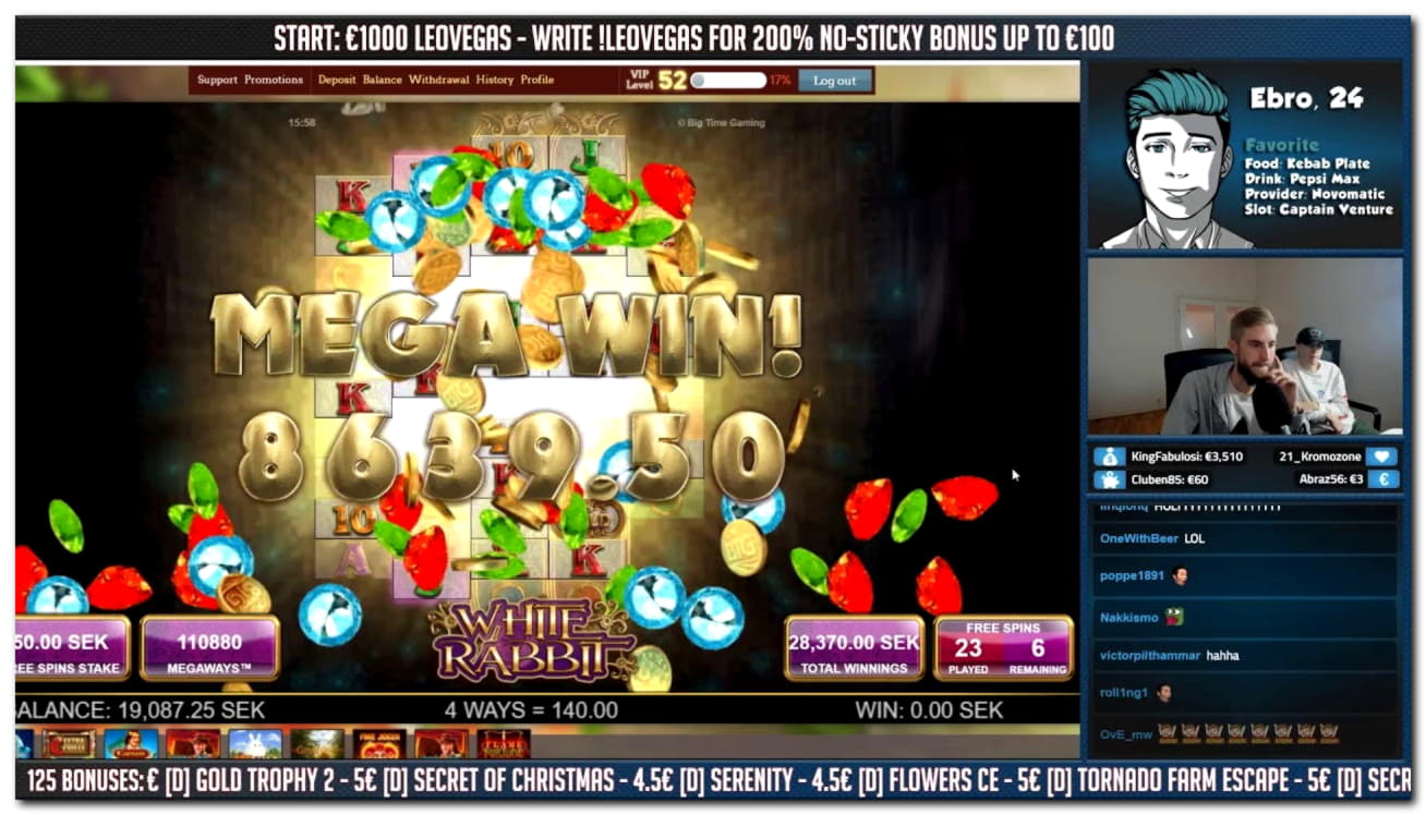 Eur 440 Online Casino Tournament at Royal Panda Casino