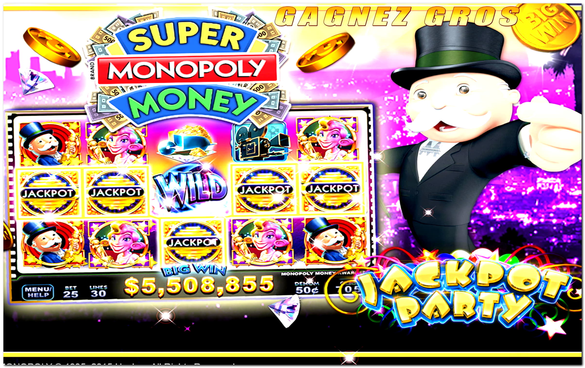 65 free casino spins at 888 Casino