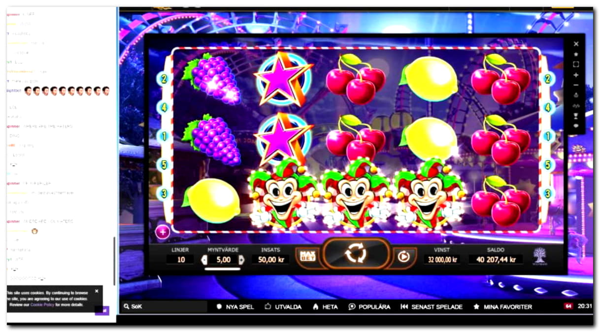 77 Free Spins no deposit at Gluck24 Casino