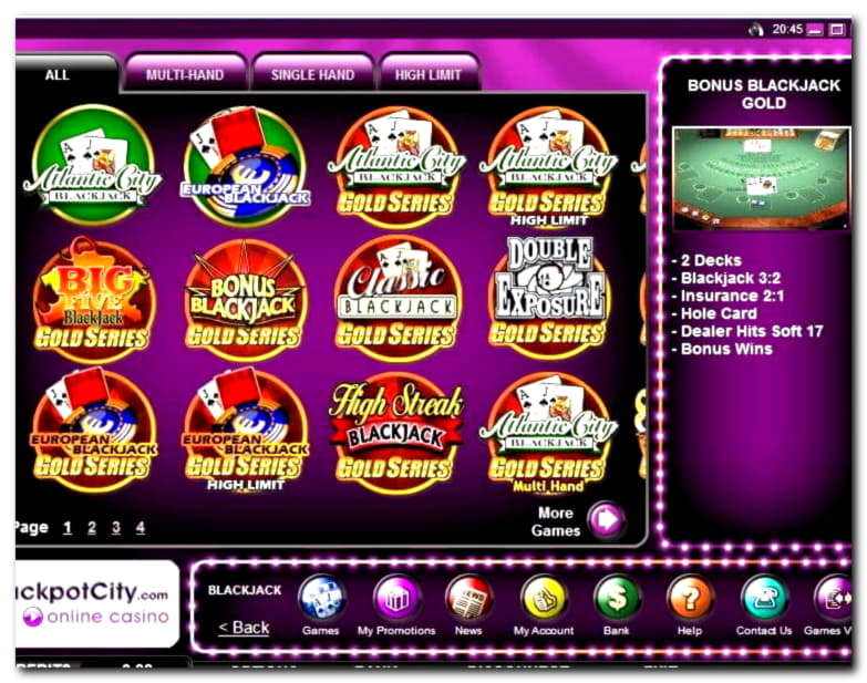 520% Match bonus at Come On Casino