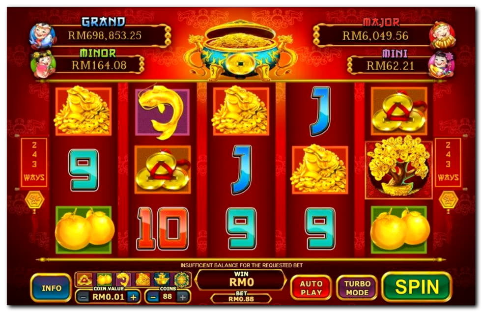 245 Free Spins no deposit casino at Top Casino