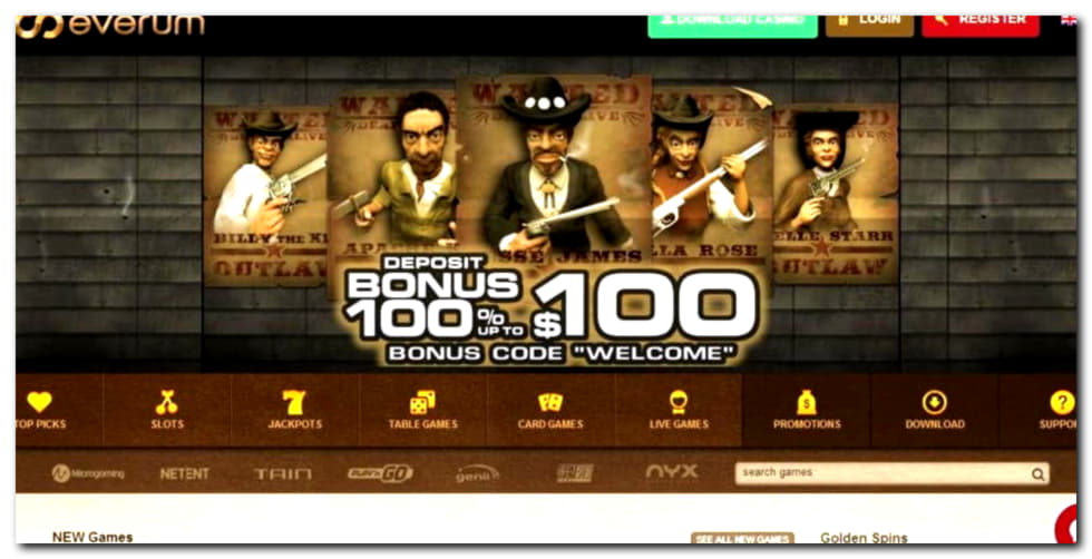 120% Match Bonus Casino at Gaming Club Casino