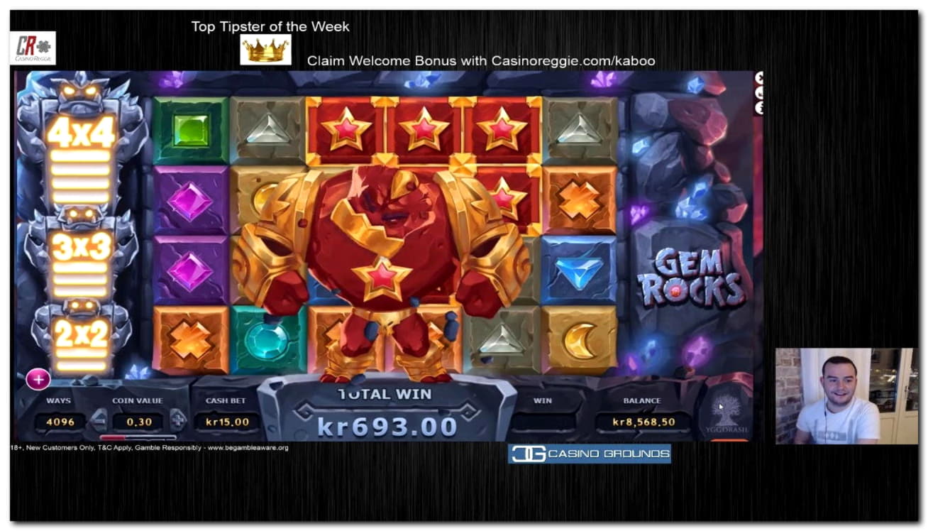 160 free casino spins at Lincoln Casino