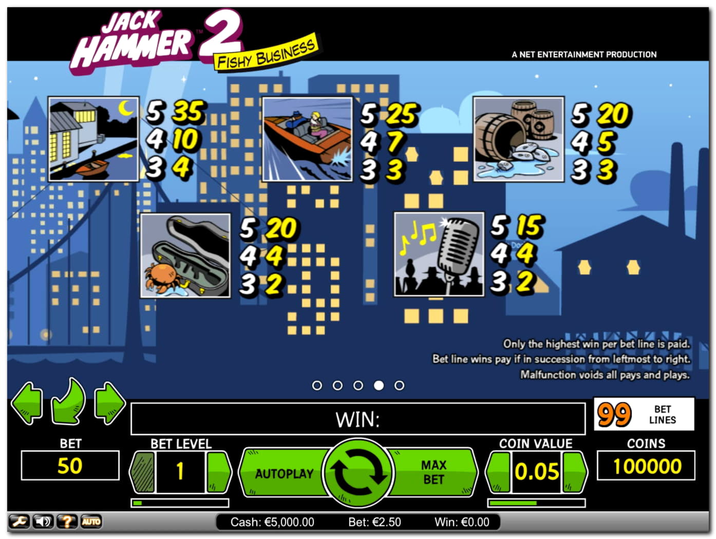 215 free spins casino at River Belle Casino