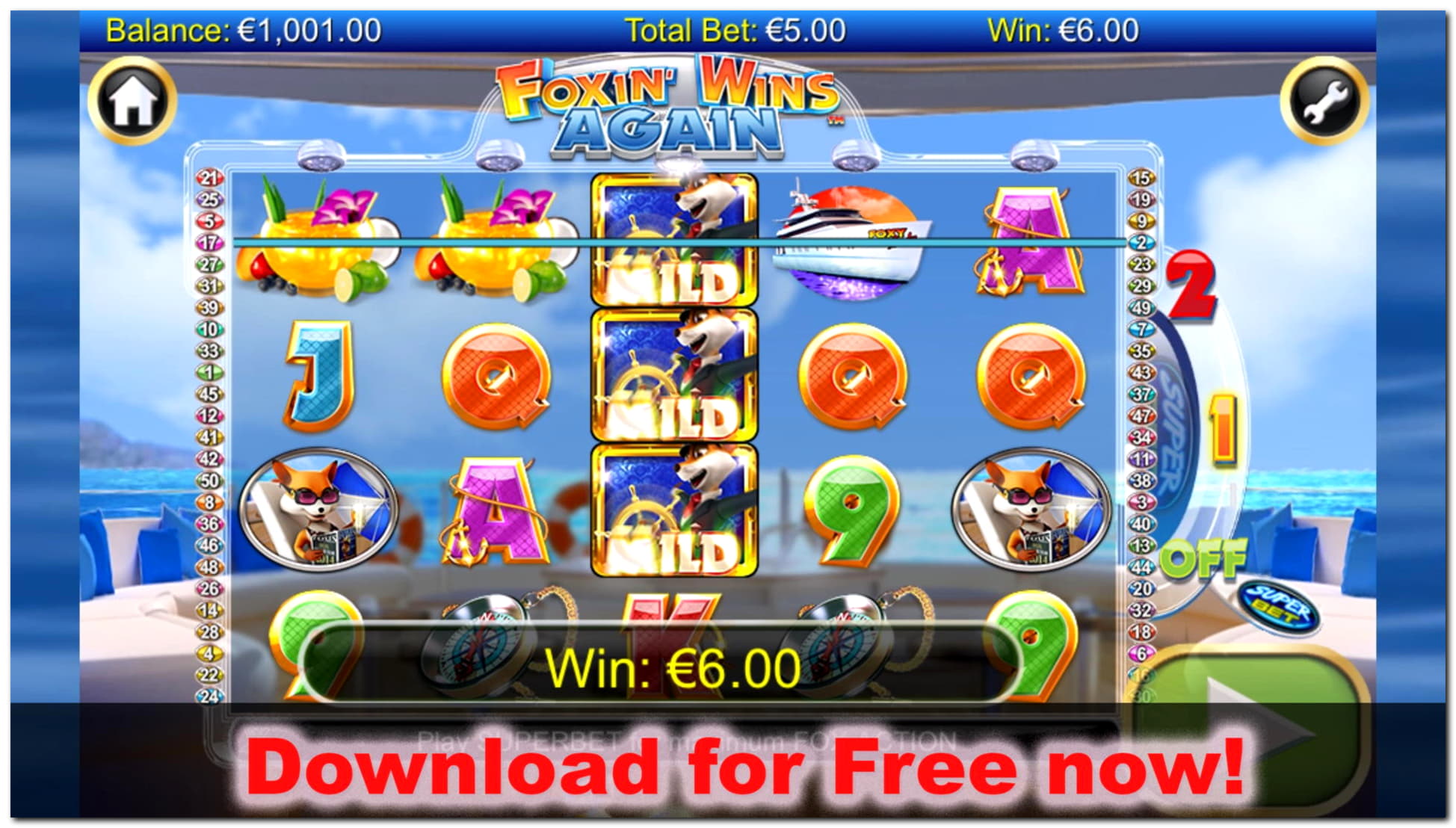25 Free Spins at Slots Heaven Casino