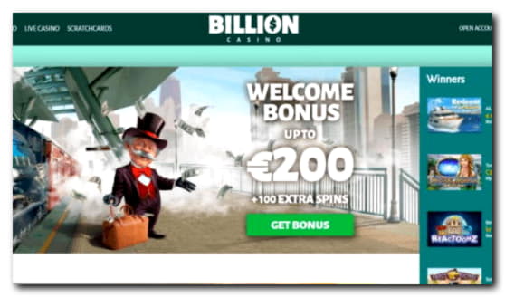 820% First Deposit Bonus at Spin Palace Casino