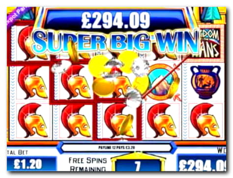 205 free casino spins at Ruby Fortune Casino