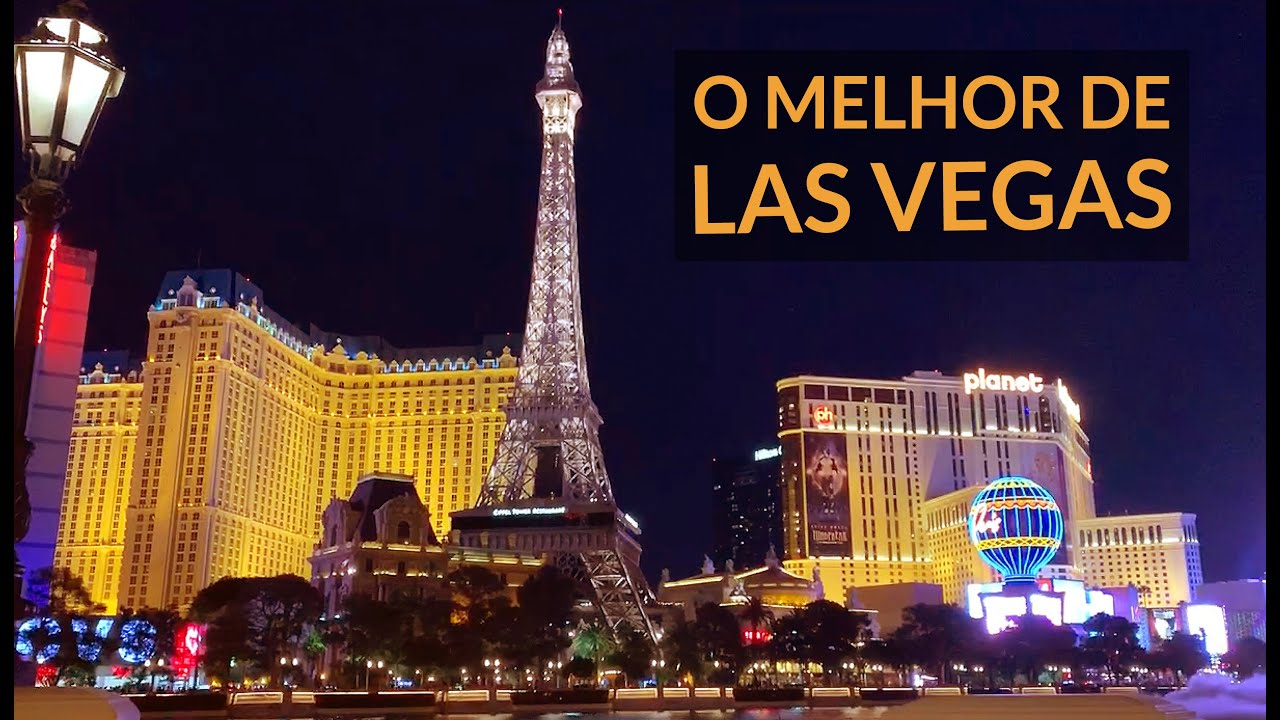 O MELHOR DE LAS VEGAS, a cidade de 42 MILHÕES de TURISTAS !