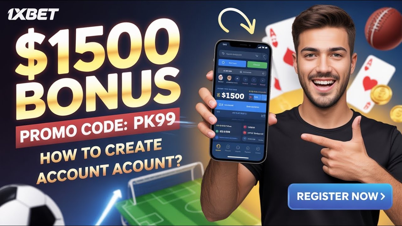 How to Create a 1xBet Account in Qatar and Big Win with 1xBet Promo Code PK99 for a 00 Bonus